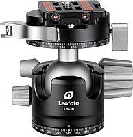 Головка штативная Leofoto LH-36PCL+NP-60 шаровая,с зажимом ARCA, шар 36мм