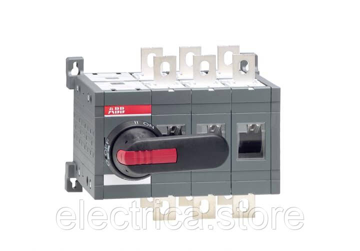 OT400E03CP Перемикач навантаження 400А перекидний I-0-II ABB 1SCA022771R8500, фото 1