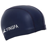Шапочка для плавания тканевая YINGFA C0078 Черный: Gsport Синий