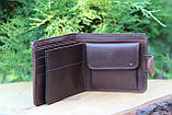 Шкіряний гаманець ручної роботи "Сова", фото 4