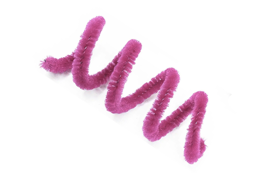 Синельний дріт, 30 см, малинова, фото 1