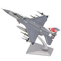 Модель самолета истребителя F-16D Fighting Falcon метал масштаб 1:72