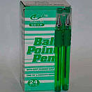 Ручки  масляні 501-p синій стержинь  упаковка 24 шт, фото 3