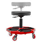 Стілець слюсарний пересувний з регулюванням висоти, поворотний 360гр., Rockforce RF-TRXF8308, фото 2