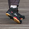 Зимові Кроссовки Nike Air Jordan 5 Retro Gore-Tex Black / Найк Аїр Джордан 5 Ретро Гор Текс Чорні з Червоним, фото 11