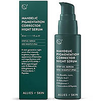 Сыворотка для лица против пигментации Allies Of Skin Mandelic Pigmentation Corrector Night Serum 30 мл