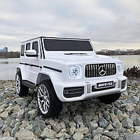 Детский электромобиль Джип Mercedes-Benz G63 (белый цвет)