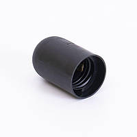 Патрон пластиковий Е27 підвісний, чорний Takel, для лампи