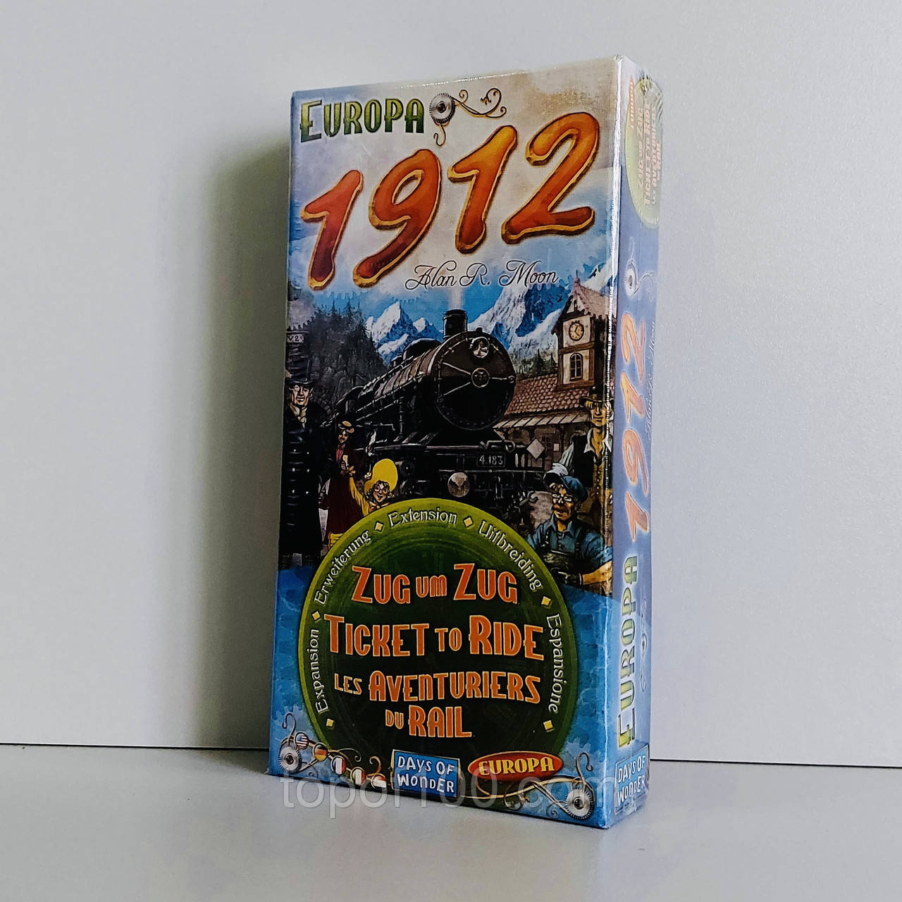 Доповнення Квиток на потяг Європа 1912 / Ticket to Ride Europe extension + правила українською