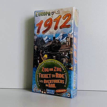 Доповнення Квиток на потяг Європа 1912 / Ticket to Ride Europe extension + правила українською, фото 1