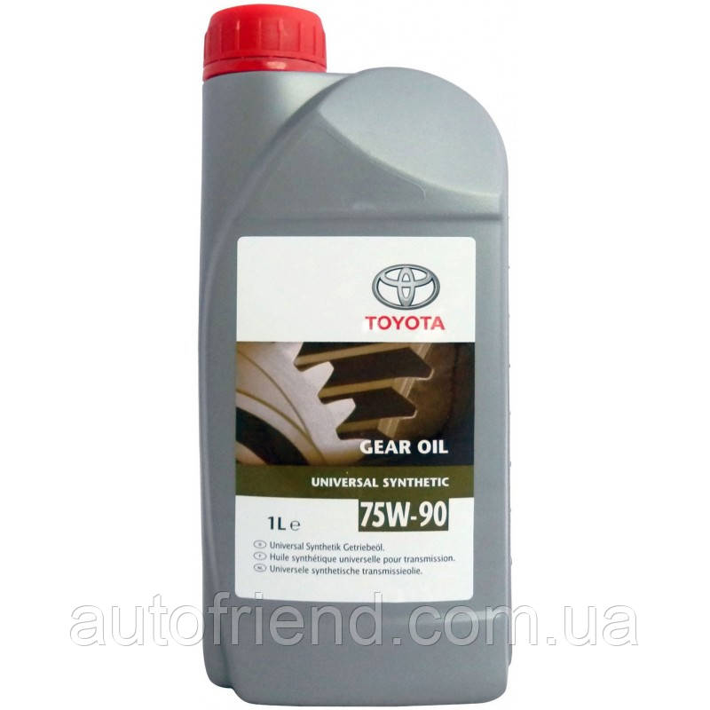 TOYOTA Gear Oil Universal Synthetic 75w-90 - (EU) Трансмиссионное масло - фото 1 - id-p337869297