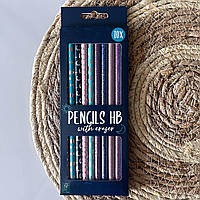 Набор простых карандашей HB 10 шт.