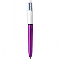 Ручка масляная Bic 4 in 1 Colours Shine Purple фиолетовая (bc982876)