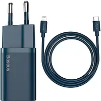 Зарядные устройства для портативной техники iPhone Baseus Super Si QC PD3.0 20W с кабелем Type-C to tru
