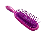 Щітка для волосся Salon Professional 8976 рожева на пневмоподушці. Професійна масажна щітка для делікатного розчісування., фото 2