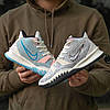 Чоловічі кросівки Nike Kyrie 7 Pale Ivory White Blue Pink Black CZ0141-100, фото 6