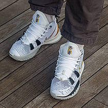 Чоловічі кросівки Nike Kyrie 7 EP White Metallic Gold CQ9327‑101, фото 6