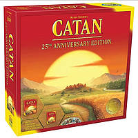 УЦЕНКА Настольная игра Catan: 25th Anniversary \ Колонизаторы Катана Юбилейное издание En