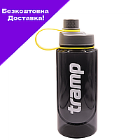 Бутылка для воды 1л | Фляга Для спорта, туризма и ежедневного использования Тритан Tramp 1000мл Серая UTRC-288