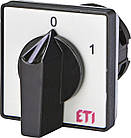 Кулачковий пакетний перемикач (0-1, сіро-чорний), ETI, 1, 32