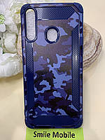 Чехол накладка бампер для Samsung A20S Качество! Самсунг А20с накладка резиновый противоударный