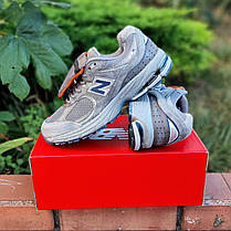 Чоловічі Кросівки New Balance 2002R Gray / Нью Беланс 2002Р Сірі (З Кишенею), фото 4