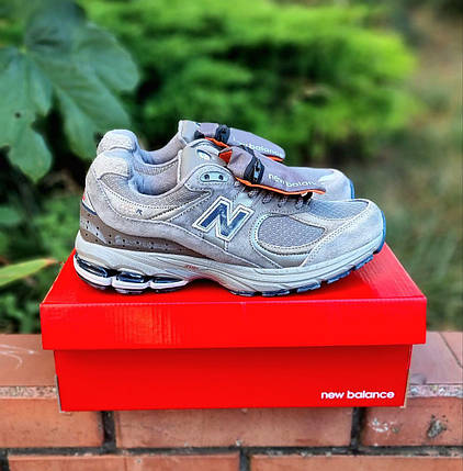 Чоловічі Кросівки New Balance 2002R Gray / Нью Беланс 2002Р Сірі (З Кишенею), фото 1