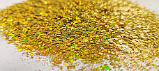 ГЛІТЕР СУХИЙ ГОЛОГРАФІЧНИЙ MIX CHUNKY GLITTER 10 g, фото 3