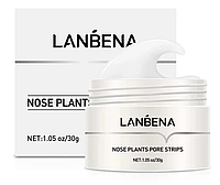 Маска для обличчя від чорних цяток і вугрів Lanbena Nose Plants Pore Strips