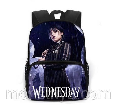 Шкільний рюкзак Wednesday Addams/Венсдей