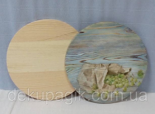 Основа для брашування. Круг 40 см. Сосна., фото 1