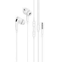 Навушники BOROFONE BM80 Pro Elegant wire-controlled earphones with microphone White