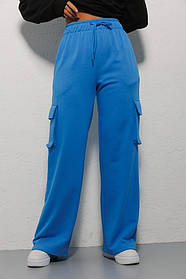 Жіночі штани карго на гумці з високою посадкою