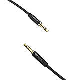Кабель Vention 3.5mm Male to Male Audio Cable 1.5M Black Aluminum Alloy Type (BAXBG), фото 2
