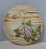 Заготовка для творчості, під браш, Коло 25см. Сосна., фото 2