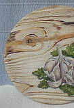 Основа для брашірованіе. Коло 18см. Сосна., фото 5