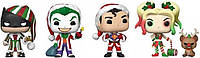 Набор фигурок Funko Pop Фанко Поп DC Comics Christmas 4 Pack Special Edition Exclusive ДС Комикс DC CC 4