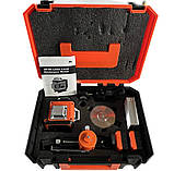 Лазерний рівень 3D 12 ліній "Технопромінь" з штативом у подарунок, фото 4