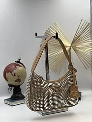Жіноча сумка Прада сіра Prada Gray