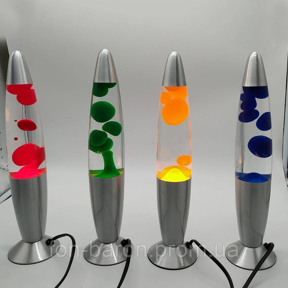 Лава лампа 41см большая, парафиновая лампа Lava lamp, Светильник на подарок, Детский ночник Красный - фото 3 - id-p1934616056