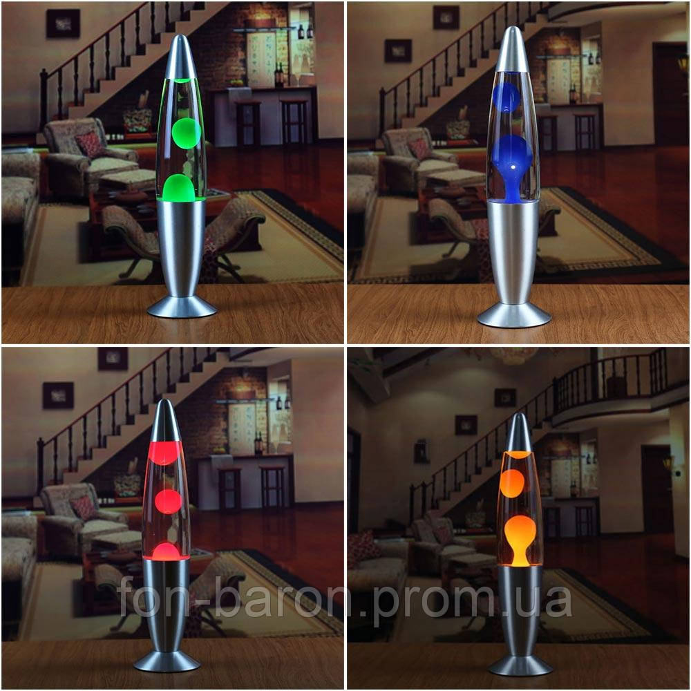 Лава лампа 41см большая, парафиновая лампа Lava lamp, Светильник на подарок, Детский ночник Красный - фото 4 - id-p1934616056