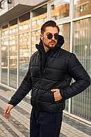 Куртка зимняя мужская Стокгольм черная ТОП качества