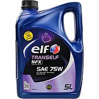 Трансмиссионное масло Elf Tranself NFX 75W 5л (223530)