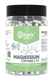 Magnesium Citrate & B6 Stark Pharm 120 капсул