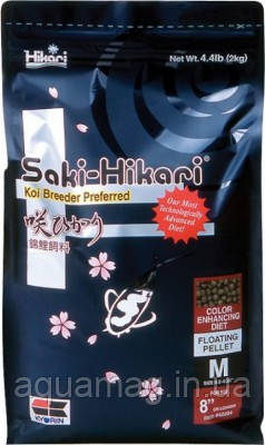 Корм для коропів коі Saki-Hikari Color Enhancing 5 kg (для усиленияцвета з пробіотиками для ставкових риб), фото 2