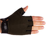 Рукавиці тактичні без пальців 5.11 BC-4379-2 (M-XL, олива), фото 4