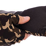 Рукавиці тактичні без пальців 5.11 BC-4379-3 (M-XL, камуфляж Multicam), фото 2