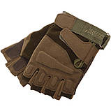 Рукавиці тактичні без пальців BLACKHAWK BC-4380-1 (M-XL, олива), фото 6