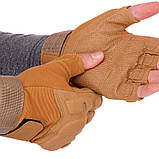 Рукавиці тактичні без пальців BLACKHAWK BC-4380-2 (M-XL, хакі), фото 2