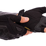 Рукавиці тактичні без пальців MECHANIX BC-5628-1 (M-XL, чорний), фото 5